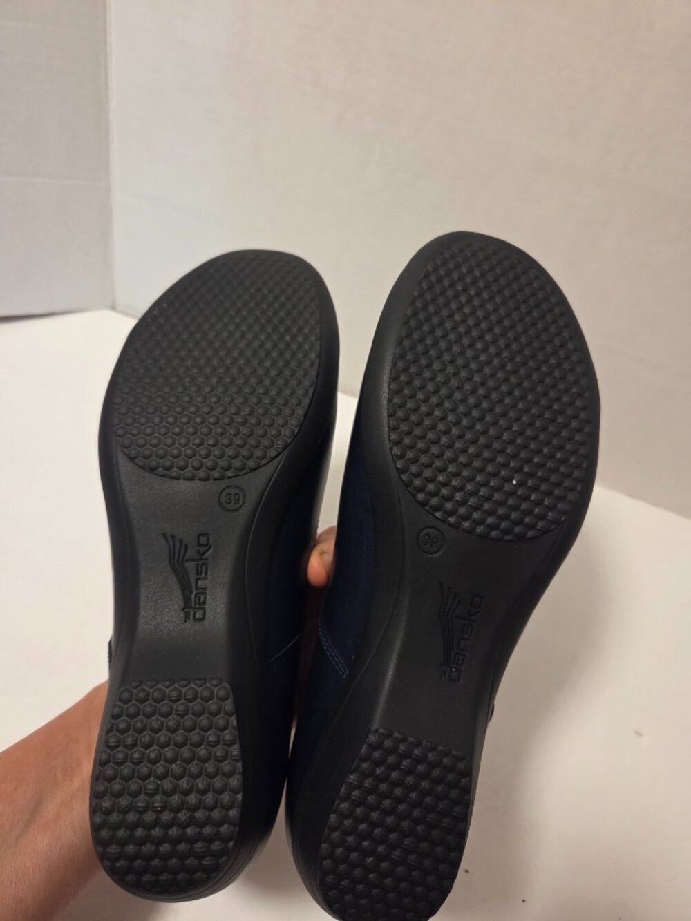Dansko Fawna Navy (Blue) Burnished Calf Mary Jane Comfort Shoes EU Size 39 - Picture 6 of 10